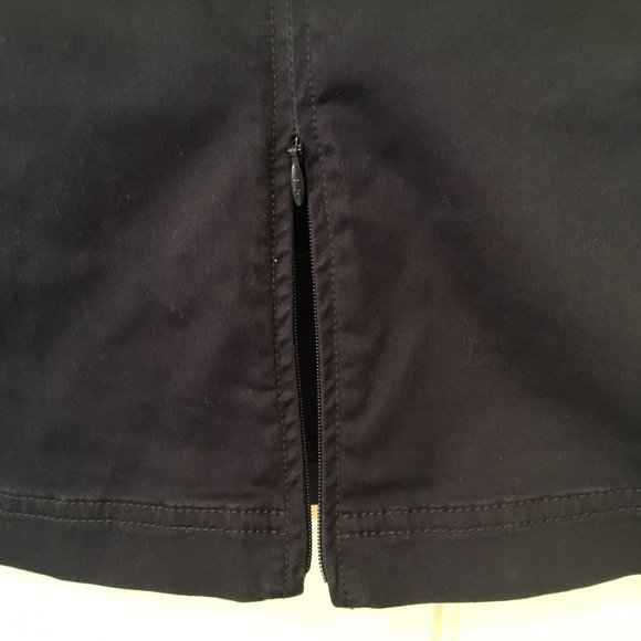 Tommy Hilfiger crisp stretch cotton navy skort 10 - Picture 3 of 9